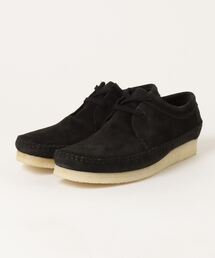 Clarks | 《Clarks/クラークス》Weaver / ウィーバー ブラックスエード(モカシン/デッキシューズ)
