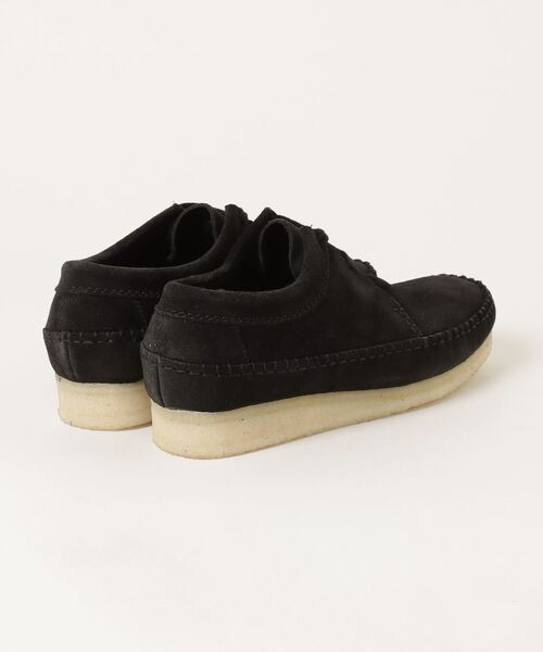 Clarks(クラークス)の「《Clarks/クラークス》Weaver / ウィーバー ブラックスエード(モカシン/デッキシューズ・メンズ・ブラック・7/7.5/8/8.5)」の3枚目の写真