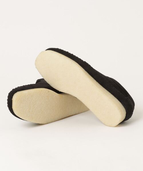 Clarks(クラークス)の「《Clarks/クラークス》Weaver / ウィーバー ブラックスエード(モカシン/デッキシューズ・メンズ・ブラック・7/7.5/8/8.5)」の2枚目の写真