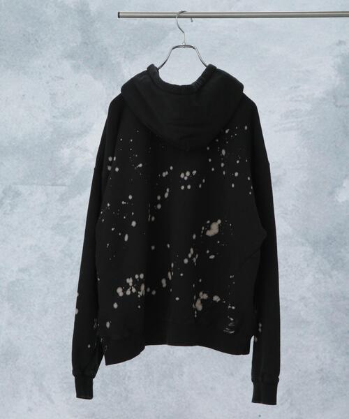 NOMA t.d.（ノーマティーディー）の「NOMA t.d./Hand Dyed Twist Parka（パーカー・メンズ・ブラック・3/4）」の2枚目の写真