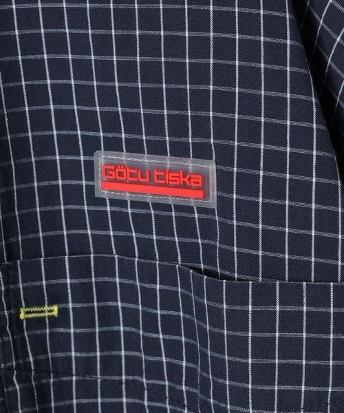 JEANASIS（ジーナシス）の「【25quee】ストリートアソートチェックBIGシャツ/109465（シャツ/ブラウス・レディース・ブルー/ピンク/ネイビー/ブルーグリーン/ブラウン/ライトピンク/ライラック/ライトブルー/ホワイト系その他・FREE）」の19枚目の写真