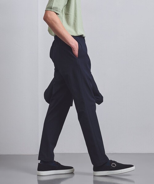 UNITED ARROWS（ユナイテッドアローズ）の「ドビー オールギャザー イージーパンツ COZY -ウォッシャブル・撥水・ストレッチ-（その他パンツ・メンズ・ブラック/ネイビー/モカ・S/M/L/XL）」の8枚目の写真