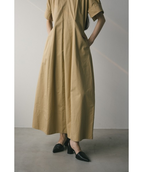 STYLEMIXER（スタイルミキサー）の「カフスリットワンピース（ワンピース・レディース・ホワイト/ベージュ/ブラック・SMALL/MEDIUM）」の19枚目の写真