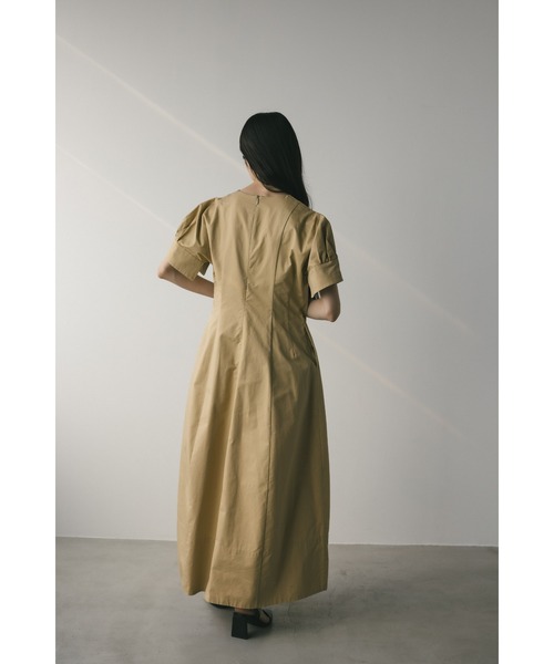 STYLEMIXER（スタイルミキサー）の「カフスリットワンピース（ワンピース・レディース・ホワイト/ベージュ/ブラック・SMALL/MEDIUM）」の20枚目の写真