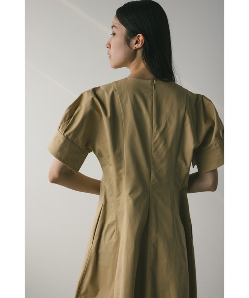 STYLEMIXER（スタイルミキサー）の「カフスリットワンピース（ワンピース・レディース・ホワイト/ベージュ/ブラック・SMALL/MEDIUM）」の21枚目の写真