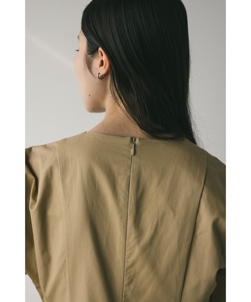 STYLEMIXER（スタイルミキサー）の「カフスリットワンピース（ワンピース・レディース・ホワイト/ベージュ/ブラック・SMALL/MEDIUM）」の22枚目の写真