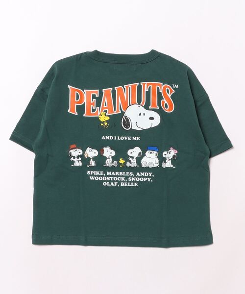 PEANUTS（ピーナッツ）の「スヌーピーＴシャツ（Tシャツ/カットソー・キッズ・オフホワイト/グリーン/その他1・130/140/150/110/120）」の5枚目の写真
