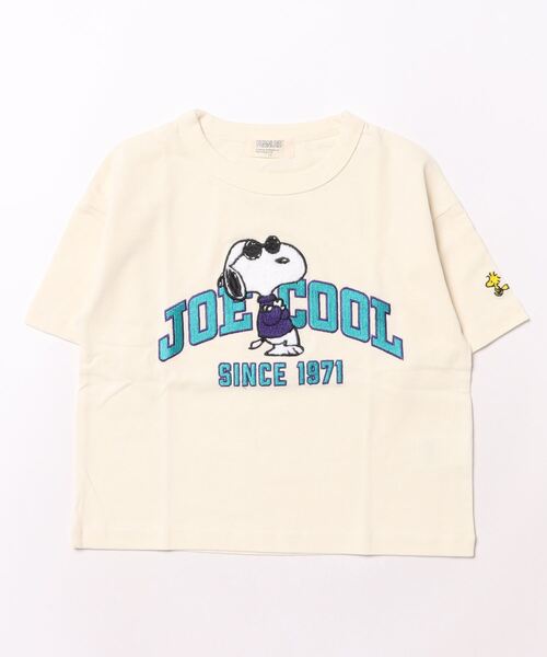 PEANUTS（ピーナッツ）の「スヌーピーＴシャツ（Tシャツ/カットソー・キッズ・オフホワイト/グリーン/その他1・130/140/150/110/120）」の7枚目の写真