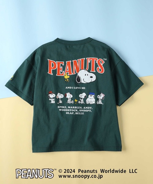 PEANUTS（ピーナッツ）の「スヌーピーＴシャツ（Tシャツ/カットソー・キッズ・オフホワイト/グリーン/その他1・130/140/150/110/120）」の10枚目の写真