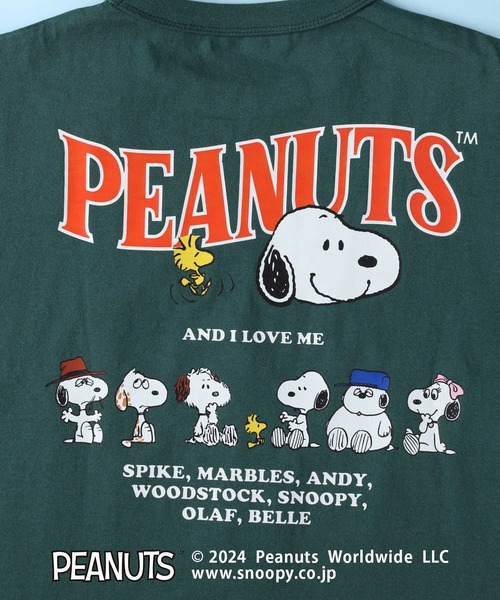 PEANUTS（ピーナッツ）の「スヌーピーＴシャツ（Tシャツ/カットソー・キッズ・オフホワイト/グリーン/その他1・130/140/150/110/120）」の12枚目の写真