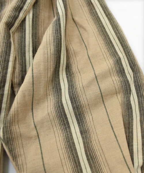 Guess（ゲス）の「【ヴィンテージ古着】90's GUESS / ゲス ストライプ柄 長袖コットンシャツ USA製（シャツ/ブラウス・メンズ・ベージュ・LARGE）」の15枚目の写真