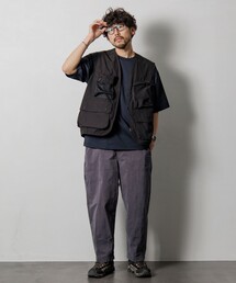 FREAK'S STORE | FREAK’S STORE/フリークスストア MIL PKT VEST/ミリタリー ポケット ベスト/サバイバルベスト/リラックスフィット(その他アウター)