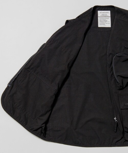 FREAK'S STORE（フリークスストア）の「FREAK’S STORE/フリークスストア MIL PKT VEST/ミリタリー ポケット ベスト/サバイバルベスト/リラックスフィット（その他アウター・メンズ・オフホワイト/オリーブ/ブラック・MEDIUM/LARGE）」の11枚目の写真