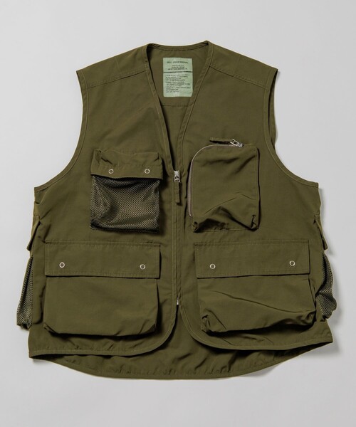 FREAK'S STORE（フリークスストア）の「FREAK’S STORE/フリークスストア MIL PKT VEST/ミリタリー ポケット ベスト/サバイバルベスト/リラックスフィット（その他アウター・メンズ・オフホワイト/オリーブ/ブラック・MEDIUM/LARGE）」の13枚目の写真