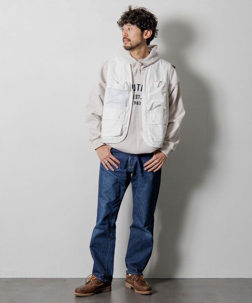 FREAK'S STORE（フリークスストア）の「FREAK’S STORE/フリークスストア MIL PKT VEST/ミリタリー ポケット ベスト/サバイバルベスト/リラックスフィット（その他アウター・メンズ・オフホワイト/オリーブ/ブラック・MEDIUM/LARGE）」の16枚目の写真