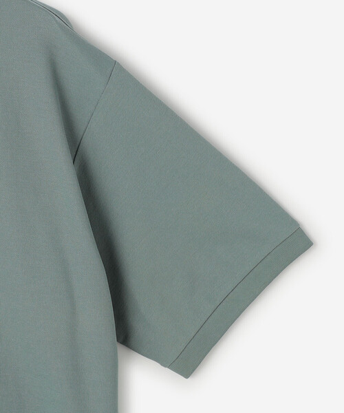 handvaerk（ハンドバーク）の「handvaerk | コットンピケ ポロシャツ MEN（ポロシャツ・メンズ・ブルー系その他/ライトグレー/グリーン系その他/ブラック・L/M/S）」の18枚目の写真