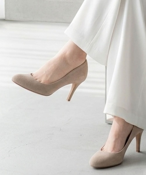 SEVEN TWELVE THIRTY(セヴントゥエルヴサーティー)の「LovelyWalk ラウンドトゥパンプス(パンプス・レディース・ブラック/ブラック系その他/Black/グレイッシュベージュ/ライトピンク/ネイビー・24.5cm/23cm/24cm/22.5cm/22cm/23.5cm)」の5枚目の写真