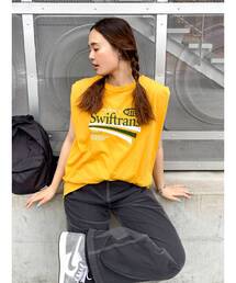 Ungrid | ヴィンテージロゴノースリトップス(Tシャツ/カットソー)