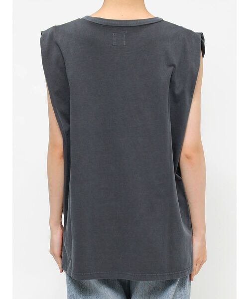 Ungrid(アングリッド)の「ヴィンテージロゴノースリトップス(Tシャツ/カットソー・レディース・オフホワイト/チャコールグレー/マスタード・FREE)」の21枚目の写真