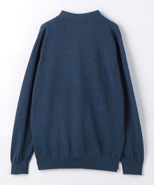 green label relaxing（グリーンレーベルリラクシング）の「ペーパー コットン麻 Vネック カーディガン -ウォッシャブル-（カーディガン/ボレロ・メンズ・ネイビー/ベージュ/ライム・S/M/XL/L）」の12枚目の写真