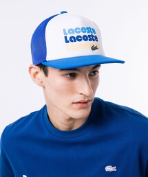 LACOSTE | リピートロゴメッシュキャップ(キャップ)