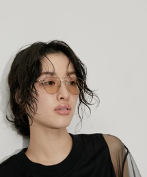 【WEB限定】ティアドロップメタルフレームサングラス