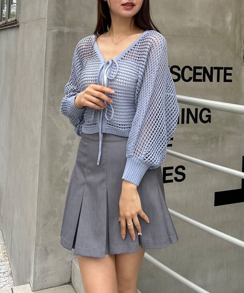 INGNI（イング）の「メッシュニットボレロ（カーディガン/ボレロ