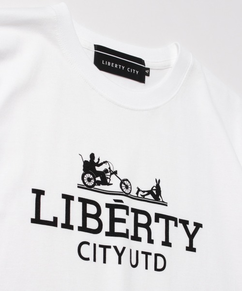 LIBERTY CITY（リバティシティ）の「【LIBERTY CITY/リバティーシティ】 [CARRIAGE] Tシャツ（Tシャツ/カットソー・メンズ・ホワイト/ブラック/オレンジ・2/3/4）」の19枚目の写真