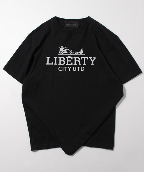 LIBERTY CITY（リバティシティ）の「【LIBERTY CITY/リバティーシティ】 [CARRIAGE] Tシャツ（Tシャツ/カットソー・メンズ・ホワイト/ブラック/オレンジ・2/3/4）」の14枚目の写真