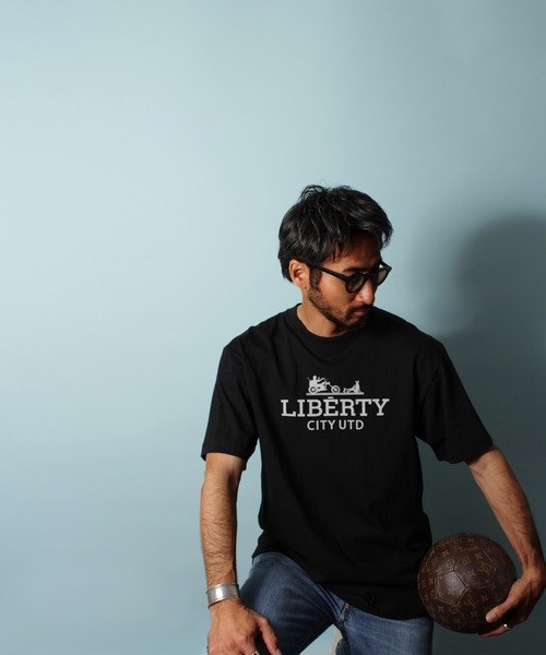 LIBERTY CITY（リバティシティ）の「【LIBERTY CITY/リバティーシティ】 [CARRIAGE] Tシャツ（Tシャツ/カットソー・メンズ・ホワイト/ブラック/オレンジ・2/3/4）」の9枚目の写真