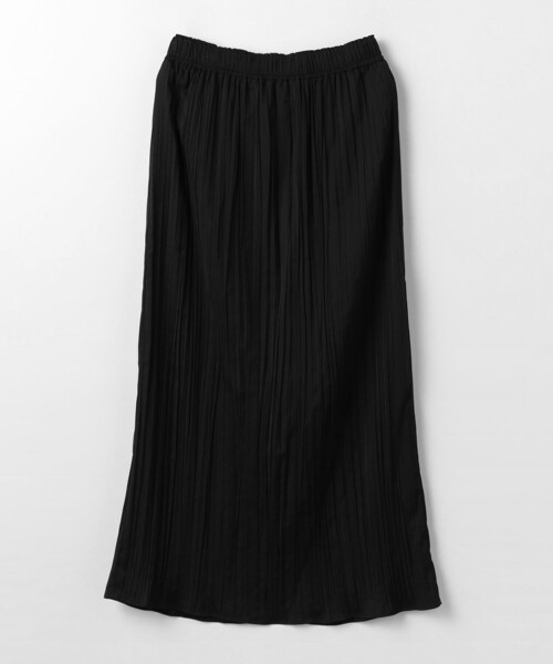 1回着用のみ⭐︎かぐれ　コットンリネンコクーンスカート　ブラック green label relaxing（グリーンレーベルリラクシング）の「プリーツ I