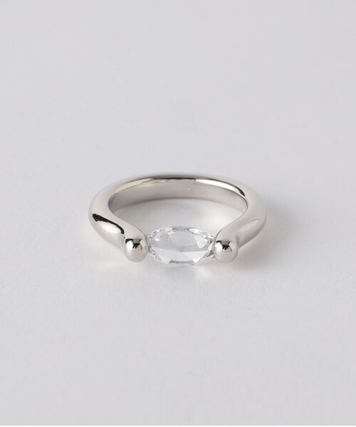 BEAUTY&YOUTH UNITED ARROWS(ビューティーアンドユースユナイテッドアローズ)の「キュービックジルコニア リング(リング・レディース・シルバー/ゴールド・11)」の6枚目の写真