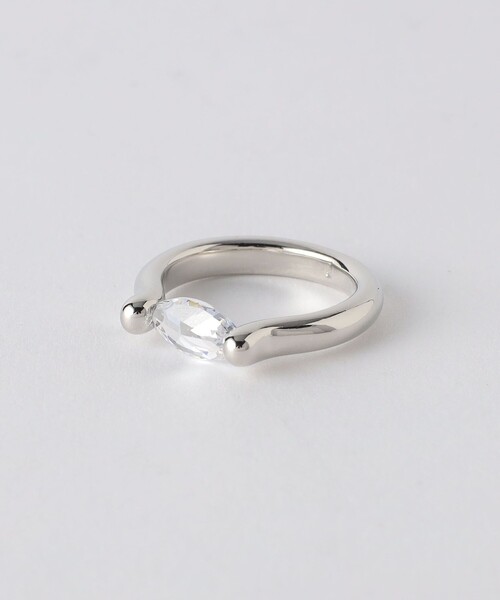 BEAUTY&YOUTH UNITED ARROWS(ビューティーアンドユースユナイテッドアローズ)の「キュービックジルコニア リング(リング・レディース・シルバー/ゴールド・11)」の7枚目の写真