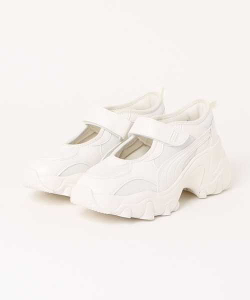 PUMA（プーマ）の「【PUMA】パルサー ウェッジ サンダル　Pulsar Wedge Wns Sandal（スニーカー・レディース・ホワイト/ブラック・LARGE/MEDIUM）」の16枚目の写真