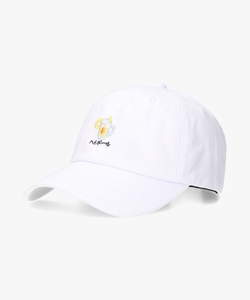 CASTANO（カスターノ）の「CASTANO SOUVENIR CAP [ハイボール]（キャップ・メンズ・ホワイト/ブラック/ベージュ・57~59cm）」の2枚目の写真