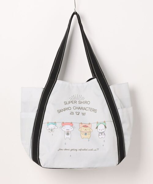 sanrio（サンリオ）の「サンリオ バルーントート（トートバッグ・レディース・グレー系その他/ブラック×ピンク/ブラックミックス/レッド系その他/ホワイト系その他3/レッド系その他3/ピンク系その他/グリーン/ホワイト×レッド・FREE）」の6枚目の写真