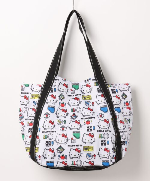 sanrio（サンリオ）の「サンリオ バルーントート（トートバッグ・レディース・グレー系その他/ブラック×ピンク/ブラックミックス/レッド系その他/ホワイト系その他3/レッド系その他3/ピンク系その他/グリーン/ホワイト×レッド・FREE）」の3枚目の写真