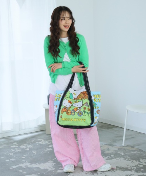 未使用♡サンリオ♡花柄トートバッグとポーチセット 未使用♡サンリオ♡花柄トートバッグとポーチセット 未使用