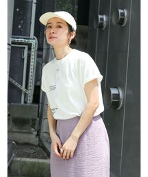 Ungrid | ミックスロゴエンブロイダリーTee(Tシャツ/カットソー)