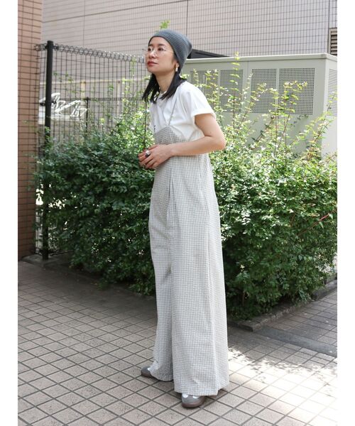 Ungrid（アングリッド）の「ミックスロゴエンブロイダリーTee（Tシャツ/カットソー・レディース・オフホワイト/ピンク/ブラック/グリーン・FREE）」の14枚目の写真