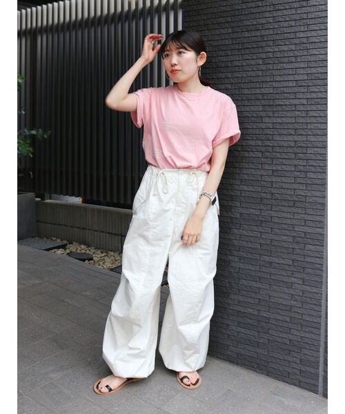 Ungrid（アングリッド）の「ミックスロゴエンブロイダリーTee（T