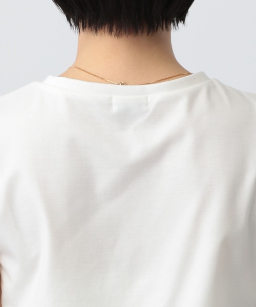 A part by(アパートバイ)の「NEWSTARポンチ_ノースリーブ(Tシャツ/カットソー・レディース・オフホワイト/ブラック・FREE)」の19枚目の写真