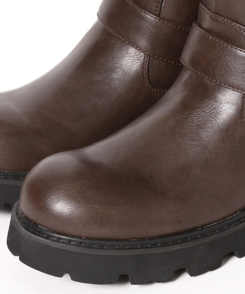 LOWRYS FARM（ローリーズファーム）の「エンジニアブーツ　133008（ブーツ・レディース・ブラウン/ブラック・MEDIUM/LARGE）」の13枚目の写真