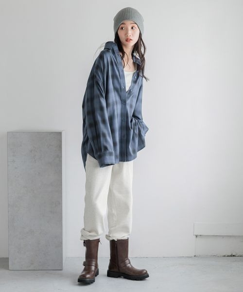 LOWRYS FARM（ローリーズファーム）の「エンジニアブーツ　133008（ブーツ・レディース・ブラウン/ブラック・MEDIUM/LARGE）」の17枚目の写真