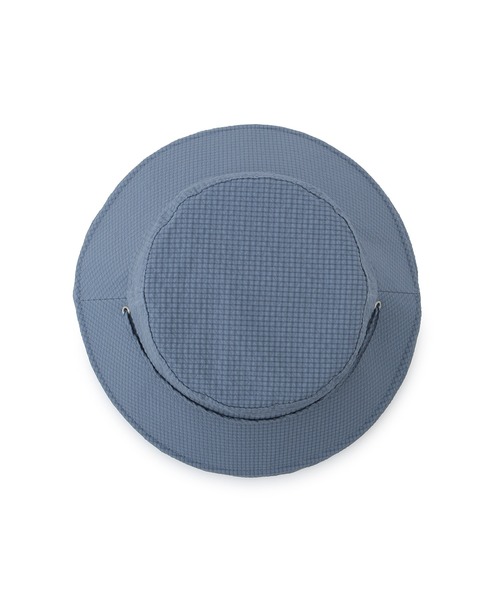 ROPE' PICNIC（ロペピクニック）の「はっ水・遮光/チェックシアサッカーサファリハット（ハット・レディース・ブルー系その他4/ブラック/ベージュ系その他・FREE）」の8枚目の写真