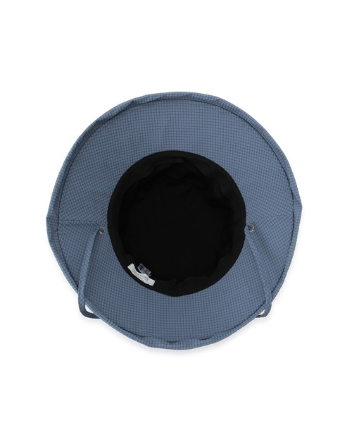 ROPE' PICNIC（ロペピクニック）の「はっ水・遮光/チェックシアサッカーサファリハット（ハット・レディース・ブルー系その他4/ブラック/ベージュ系その他・FREE）」の15枚目の写真