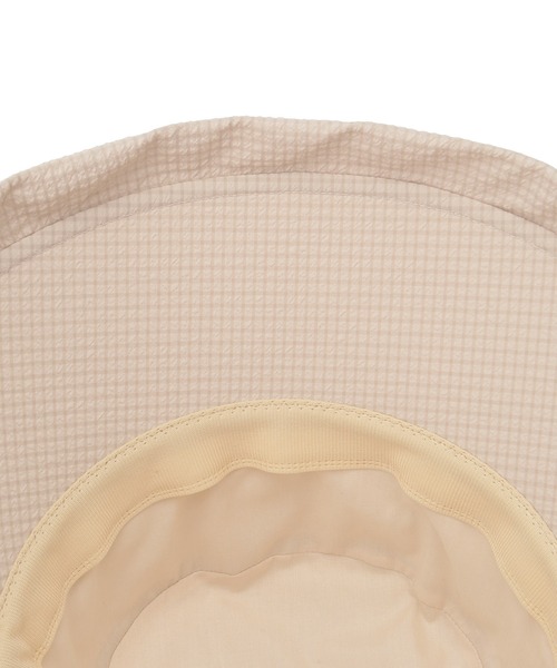 ROPE' PICNIC（ロペピクニック）の「はっ水・遮光/チェックシアサッカーサファリハット（ハット・レディース・ブルー系その他4/ブラック/ベージュ系その他・FREE）」の13枚目の写真