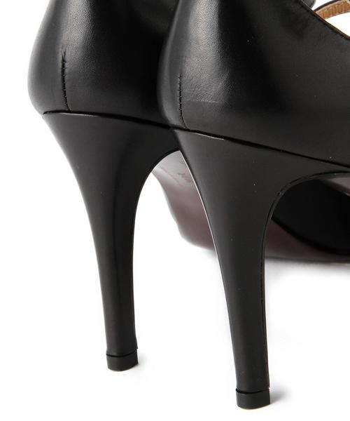 ODETTE E ODILE（オデットエオディール）の「OIT トリプルストラップ パンプス90（パンプス・レディース・ブラック/ブラウン・22cm/22.5cm/23.5cm/23cm/24cm/24.5cm）」の8枚目の写真