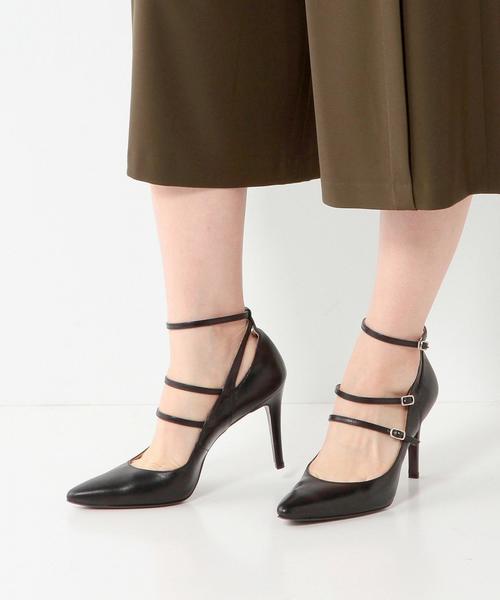 ODETTE E ODILE（オデットエオディール）の「OIT トリプルストラップ パンプス90（パンプス・レディース・ブラック/ブラウン・22cm/22.5cm/23.5cm/23cm/24cm/24.5cm）」の11枚目の写真