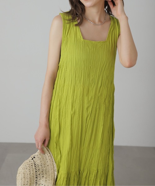 FREE'S MART(フリーズマート)の「◆前後2WAYワッシャーワンピース(ワンピース・レディース・ホワイト/レッド/ライトグリーン・SMALL/MEDIUM)」の18枚目の写真